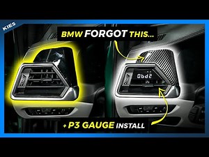 The MISSING PIECE for the BMW M3 G80 + P3 GAUGE INSTALL | Part 4