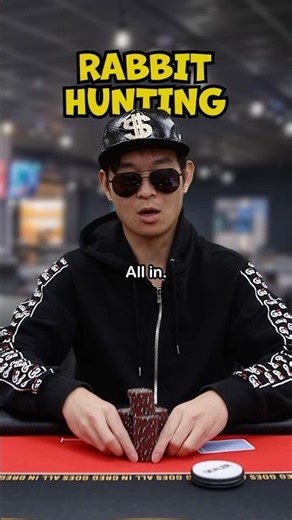 rabbit hunting #poker #texasholdem #skit