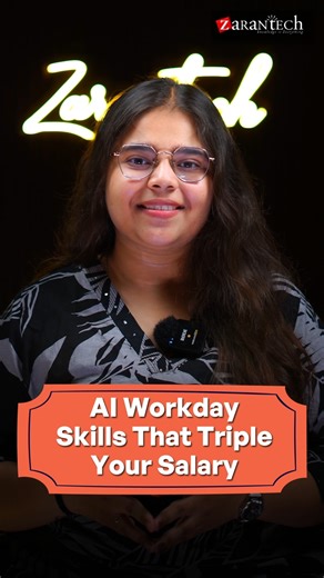AI workday skills that triple your salary | ZaranTech #Shorts