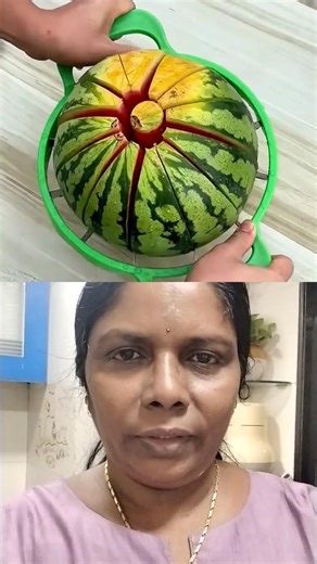 Watermelon Cutting🍉 Tool💫തണ്ണിമത്തൻ കട്ടർ 💥#watermelon #cuttingskills #ytshorts #yt #shorts