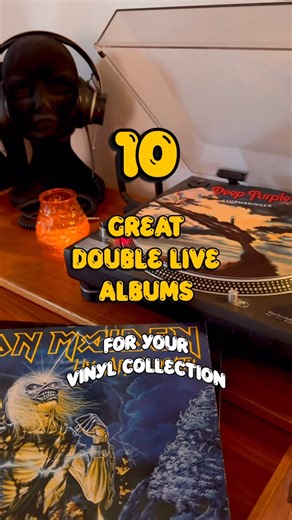 Peder🇸🇪 - vinyl and music lover on Instagram: "Hello there music lovers, Let’s discuss Double Live Albums ▪️Yesterday I posted my favourite Single-LP live albums and today I’m sharing my fave double albums. I love live albums and I have quite a few in my vinyl collection and it wasn’t easy to choose but these ten are among my all timers. Yes I know that some big hitters are missing but these are the ones I play most often and Yes I know that the Pink Floyd and Grateful Dead ones have more than