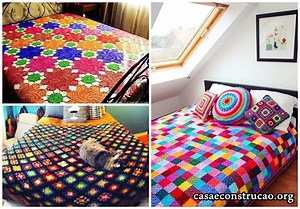 Colcha de Crochê – 60 Modelos Belíssimos & Tutorial Passo a Passo!