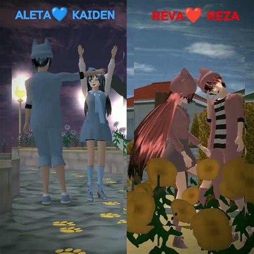 ❤Vs💙#sakuraschoolsimulator #janmashtami #jalanyangjauhjanganlupapulang #sakura