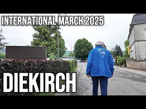🇱🇺 Diekirch 2025: 40km International March Walk in 4K – La Marche Internationale de Diekirch