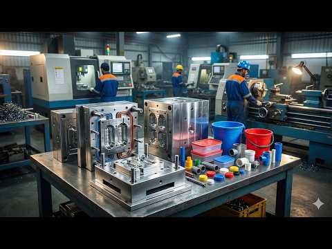 How Plastic Molds Are Made | Complete Factory Process