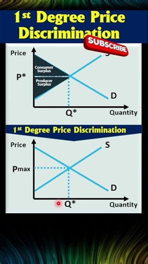 First Degree Price Discrimination Explanation