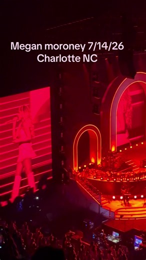 Megan Moroney live Charlotte NC July 14 2026 — Cloud 9 Tour Who Hurt You