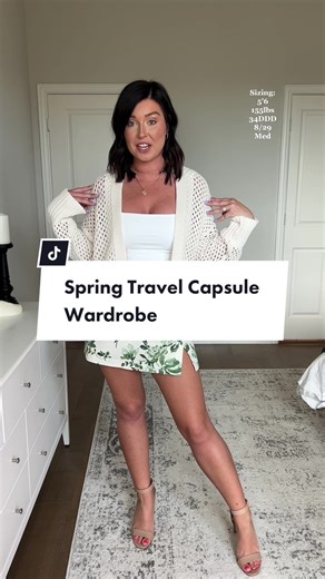 Spring Travel Capsule Wardrobe: 9 Pieces, Endless Outfits
