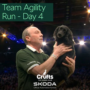 That jump into the arms 😍 What a team these two make, lighting up Day 4 of Crufts 2023 🐶 ŠKODA | #Crufts | Crufts