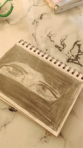 Transition eyes #drawing #transition #art #trending