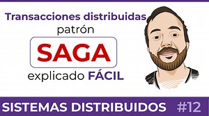 Patrón saga para transacciones distribuidas