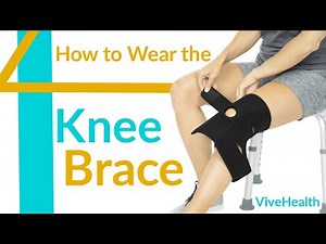 How to Properly Put on a Knee Brace