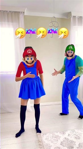 It looks like Mario feels sick — or is it a trick? Super Mario Luigi Toad #supermario #luigi #toad