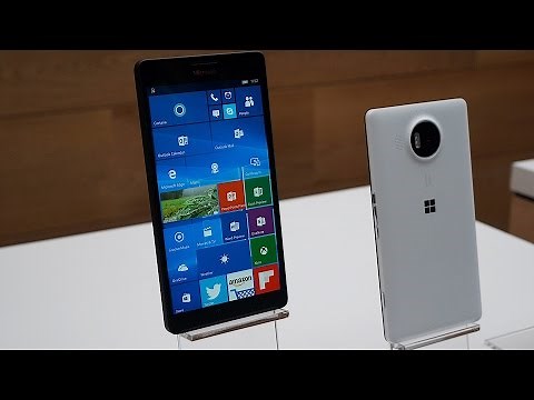 Microsoft's Lumia 950 and 950 XL hands-on