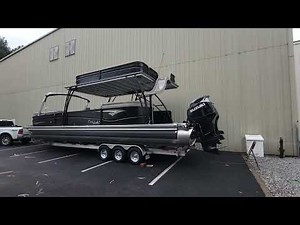 Largest Pontoon Made for 2023. 37 foot Boundary Waters Revolution.