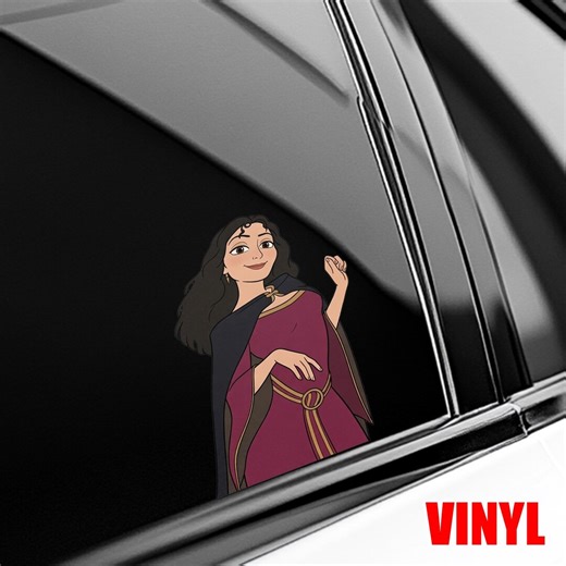 Disney Rapunzel Princess Pascal Maximus Peeker Peeking Car Window Decals, Waterproof Vinyl Stickers, Disney Tangled, Pack Stickers UOWA03 - Etsy