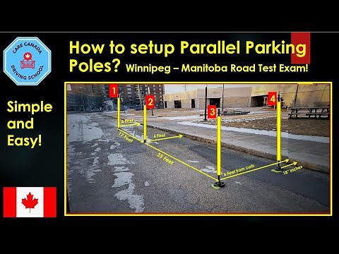 How to Set up Parallel Parking Poles