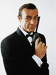 James Bond and his guns