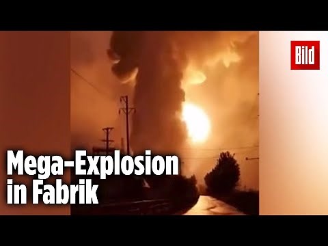 Aluminium-Fabrik explodiert nach Überflutung | Dengfeng (China)