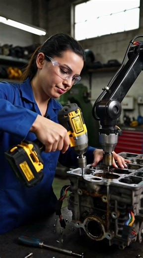 Ferrari Supercar Engine Restoration | AI Powered Workshop