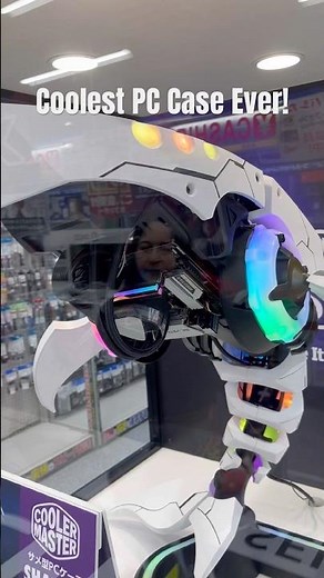 At the famous Electronics store in Tokyo we came across this sweet PC case.
