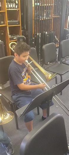 3rd grader A flat concert