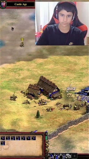 epica remontada con vietnamitas!!!💪😮 Aoe2# ahorts#