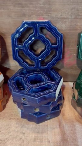 Tiki Jade Breezeway Mini Tiles, Set of Four - Etsy