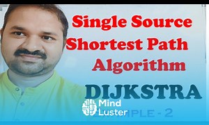 Mind Luster - Learn Single Source Shortest Path Algorithm Dijkstra Algorithm Example 2 Greedy Method DAA