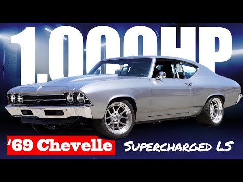 1,000HP SUPERCHARGED 427 Chevy Chevelle SS RESTOMOD