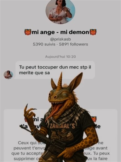 QUAND LES GENS COMPRENNENT ENFIN QUI EST LE MEILLEUR SUR CETTE APPLICATION. CA SE FAIT MARTELER, ÇA BLOQUE ET APRÈS CA DEMANDE DE L'AIDE 🤣. @👹mi ange - mi demon👹