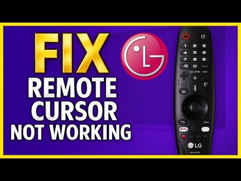 LG TV Magic Remote Cursor Not Working/Pointer Not Working (FIX)
