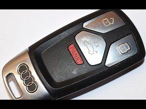 2016-2024 Audi Q5 Key Fob Battery Replacement - EASY DIY