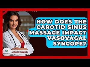 How Does The Carotid Sinus Massage Impact Vasovagal Syncope? - Cardiology Community