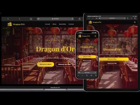 Créer un Site Restaurant Responsive | Flexbox, Grid et Navigation Interactive