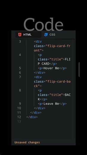 wheather card animation ☀️🌼