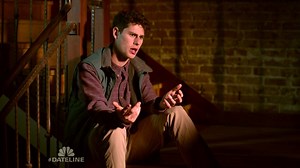 And when he looked outside, Wesley saw a guy in a helicopter pointing at him... | Dateline NBC