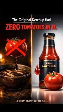 Ketchup Starts Like THIS… And It’s Not What You Think 🤯 | From Raw to Real #shorts