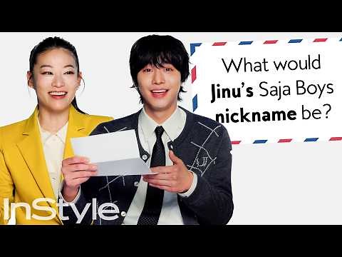 KPop Demon Hunters’ Rumi and Jinu Answer Fan Mail | InStyle