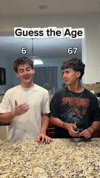 Guess the age! Ethan vs Elijah #family #challenge #funnyfamilygames