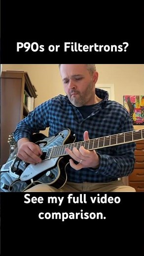 P90s vs Filtertrons Electric Guitar Pickups #guitar #guitarist #gretschguitars #heritageguitars