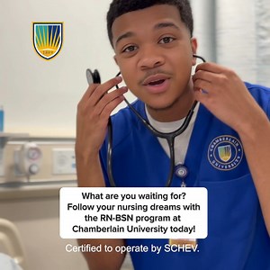 2.8K views · 3.4K reactions | Chamberlain’s RN to BSN program, designed by, and for, working nurses | Chamberlain University | Facebook