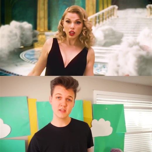 Taylor Swift- ME! with ZERO BUDGET! 😂 HE ALMOST BLACKED OUT 😵😩 FULL VIDEO ON LANKYBOX YOUTUBE!
