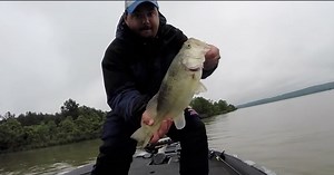 Boo Woods on the water at Dardanelle - Bassmaster