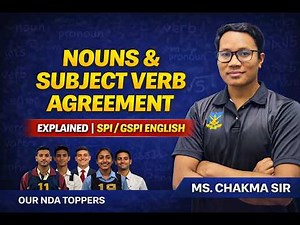 Nouns & Subject Verb Agreement | SPI & GSPI 2026 | English Grammar Made Easy