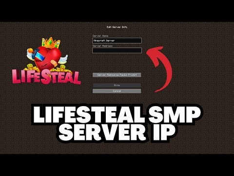 Minecraft Lifesteal SMP Server IP 2026