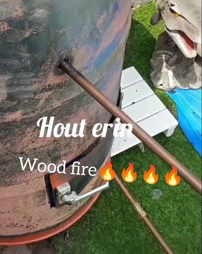 DIY Pool Heater! 🔥 How I Heat My Pool with a Homemade Oil Drum Heater #swimmingpool