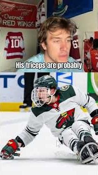 Danny got pythons for arms #hockey #bardown #ferda #buzz #puck
