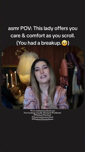 asmr POV: Comforting you after a breakup.❤️🎭 #povasmr #asmrpov #asmr