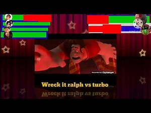Wreck it ralph final battle with healthbars